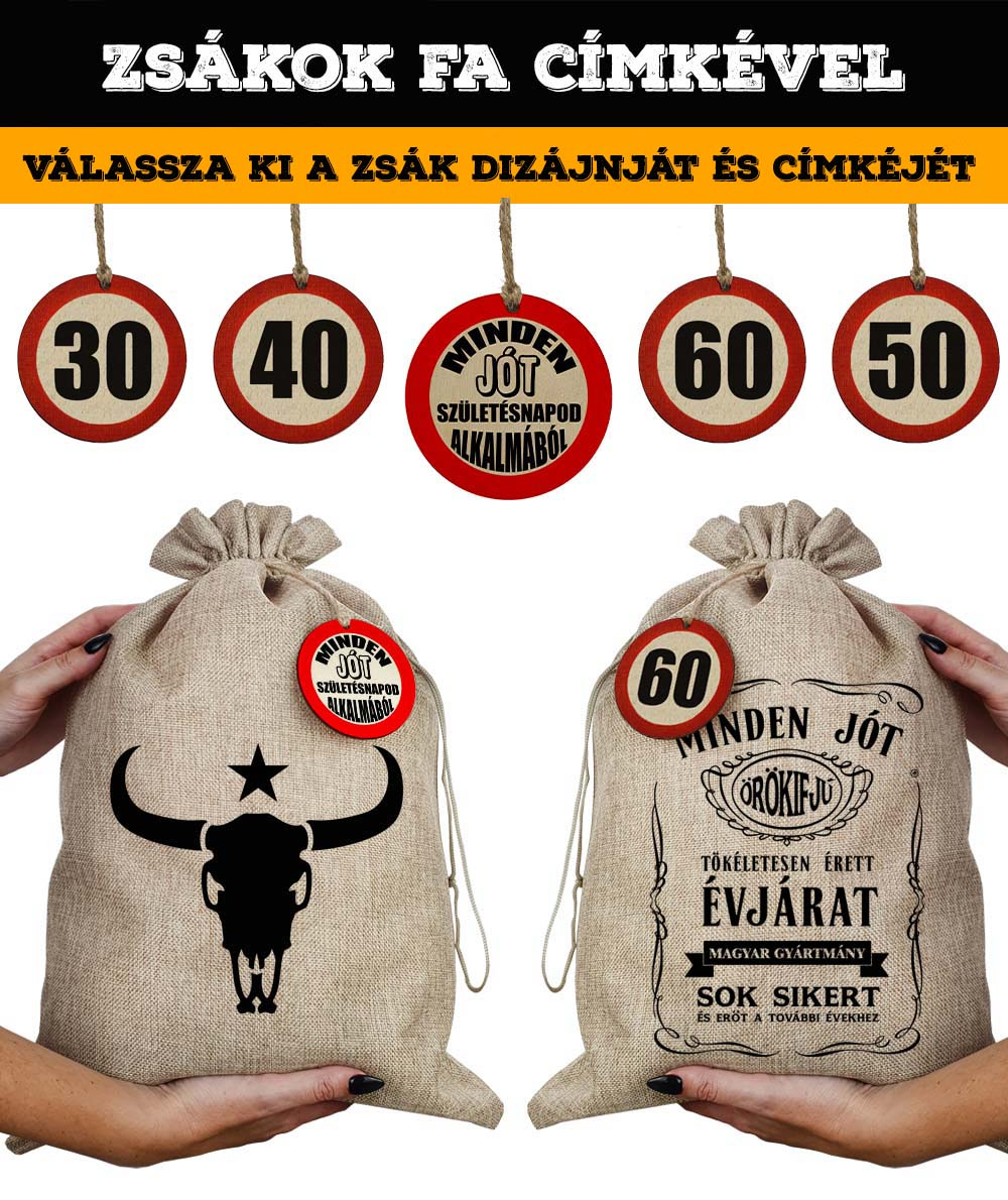 AJÁNDÉK ZSÁKOK